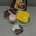 Football Party Supplies Kit Serve 24,Football Dinner Plates, Dessert Plates, Napkins, Cups,Banner,Balloon andTablecloth for Football Birthday Party Football Game Day Tailgate Party Decorations