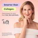 Biosil Collagen Booster Supplement - 180 Vegan Capsules - Patented ch-OSA Activator for Skin, Hair, Nails & Joints - Supports Natural Production - 90-Day Supply