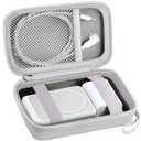ANKHOH Case for Anker MagGo for Ucomx 3-in-1 for MagGo UFO Charging Station,for Augnner for Iseyyox for Apple MagSafe Duo for LISEN Wireless Charger Foldable Magnetic Charging Stand Storage Box- White small spots pls check photos