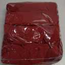 Outdoor Cushion Covers Set,8PCS Patio Furniture Couch Seat Slipcovers, Replacement for Sofa Sectional Chair(CoverOnly) (A.wine Red)