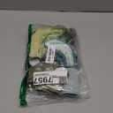 Muslin Baby Bibs for Unisex Boys Girls, Cotton Drool Bibs, Adjustable Newborn Bibs for Drooling and Teething (8 Pack-green)