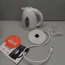 1.7 Liter Electric Kettle Bpa Free Cordless White Fast Boiling Water Coffee Tea