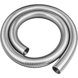 Exhaust Flex Pipe (1.25'' x 72.00''), Universal Stainless Exhaust Hose for Automotive, Generator and Industrial Equipment
