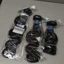 ASHINE Human Hair Bundles Body Wave Straight, Unprocessed Cambodian Raw Hair Bundles for Women Natural Black 20 22 24 Inch, Keep Soft and Silky After Multiple Washes