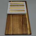 Acacia Wooden Desktop Organizer Shelf Kitchen Cabinet and Counter Riser Display Shelf for Top of Desk Home Office Bathroom Coffee Table Display Stand