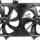 PartsFlow Radiator Dual Cooling Fan Assembly for 2012 2013 2014 2015 2016 2017 Toyota Camry 620-592