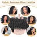 Afro Kinkys Bulk Human Hair for Dreadlocks Extensions 2 Bundles 80g Afro Kinky-curly Human Braiding Hair Bulk Bundles for Mini Twist Repair Locs (Natural Black, 12Inch)