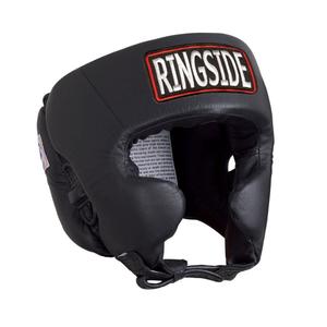 Ringside Competition Boxing Muay Thai MMA Sparring Head Protection Headgear with Cheeks, Large