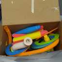 3 in 1 Musical Jump, Toss Ring Game and Stomping Launch Rocket Launcher for Kids Outdoor Toys with Remote Control, Indoor Outside Toy for Kids Ages 4-8 Toys for Ages 5-7 8-13 Birthday Gifts