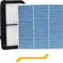 Engine Air Filter&Cabin Air Filter Combo Fits Honda HRV 1.8L 2016-2022 CF11182&CA12052