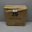JS HANGER Wooden Hangers 20 Pack - Durable & Slim Coat Hanger - Suit Hanger with 360-Degree Rotatable Hook - Wood Hangers with Shoulder Grooves