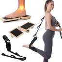 Ankle Balance Board for Stability & Strength Training, Single Leg Balance Board, Wobble Board Balance Trainer for Ankle Strengthener, Axis Board for Home Gym, Rehab & Athletic Training