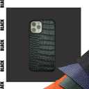 iPhone 14 Case Leather Classic Retro Pattern Cover Soft TPU Slim Shockproof Phone Cases Designer Leather Case for iPhone 14 Case Fashion Luxury Elegant Black