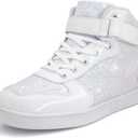 Wooowyet Glitter Shoes Kids High Top Sneakers for Boys Girls Gift Party Birthday Christmas Halloween (13 Little Kid)