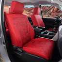for Toyota Tundra Seat Covers 2022 2023 2024 2025 2026, 2026 Toyota Tundra Accessories 2022-2024 2025 2026 Crewmax/Double Cab (SR/SR5) Red Camo, Full Set