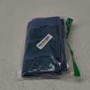 DFXSZ Outdoor Pillow Covers 18X18 Inch Set of 2 Dark Blue Waffle Textured Polyester Pillow Covers Spring Summer Outdoor Waterproof Decor for Patio Funiture Garden 025A18