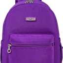 AOTIAN Mini Lightweight 11.8 Inch Backpack Durable Travel Hiking Women and Girls Small Daypack, 7 Liters Dark Violet Purple