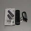 Rii Mini i25 Multifunction Portable 3 in 1 2.4GHz Wireless Fly Mouse Keyboard and Remote Control with Rechargeable Li-ion Battery for PC, Laptops, Linux, Android Tv Boxs, Windows, Windows, IPTV