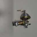 Valterra L32CS3108 1" Throw Single Cylinder Deadbolt View Pack, Silver