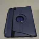 Fintie Rotating Case for iPad (A16) 11th Generation 11 Inch (2025), iPad 10th Generation 10.9 Inch (2022) - [Built-in Pencil Holder] 360 Degree Rotating Protective Stand Cover, Navy