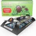 Roach Trap Cockroach Traps Killer Roach Indoor Sticky Glue Bait for Ants Spiders - Child & Pet Friendly  Pack of 15