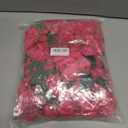 5.9 Ft Artificial Bougainvillea Flowers Garland Silk Bougainvillea Vines Faux Long Bougainvillea Vines for Wedding Arch Wall Decorations Centerpieces Table Runner (Fuchsia - Pack of 2)