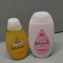 YDF Johnson's Head-to-Toe Baby & Newborn Wash & Shampoo + Johnson's Moisturizing Pink Baby Lotion - 500ML