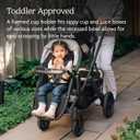 UPPAbaby Snack Tray for Vista, Cruz, RumbleSeat / Quick Attachment / Folds with Stroller