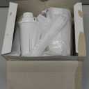 Amazon Basics Enhanced Replacement Water Filters for Pitchers, BPA-Free, WQA & NSF Certified, Compatible with Brita Pitchers & Drinking Water Filter Systems, 1 Year Supply, 6-Pack