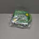 St. Patrick's Shamrock Party Supplies, Irish Clover Themed Disposable Plates Napkins and Tablecloth Tableware Set for Irish Shamrock and Roll Party Happy Saint Patricks Party Decorations, Serve 25