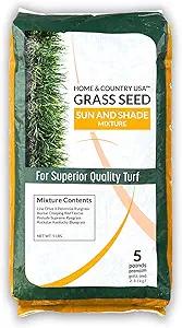 Sun and Shade Lawn Repair Seed - 5 Lb