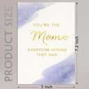 3 x Cheerin Sweet Birthday Cards for Mom – Sentimental Card for Mum with Envelope from Daughter or Son – Heartfelt Card for Stepmom, Grandma or Mother Figures – 5x7 Inch