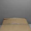 17.7" Ottoman with Storage, Square Storage Ottoman for Dorm, Linen Ottomans with Legs for Living Room, Bedroom, Blue