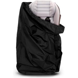 LIHAO Stroller Travel Bag, Gate Check Bag for Car Seat, Waterproof Travel Carry Bag, 600D Oxford, Black (60x112 cm)