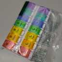 EZY DOSE Weekly (7-Day) Pill Case, Medicine Planner, Vitamin Organizer, 2 Times a Day AM/PM, Removeabale Trays, Large Push Button Compartments, Easy to Use, Arthritis Friendly, Rainbow Lids, BPA Free