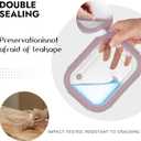 10-Pack Glass Food Storage Containers with Tempered Lids  Borosilicate, Airtight, Oven-Safe (-4F~950F), BPA-Free, 4.4 & 1.6 Cup, Leak-Proof, Dishwasher Safe (Pink)