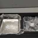 URPOWER 2-in-1 Elevated Dog Bowls 4 Height Adjustable Raised Dog Bowls with No Spill Water Bowl and Stainless Steel Food Bowl Non-Slip Stand for Small Medium Large Dogs