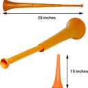 Windy City Novelties Collapsible Stadium Horn - 28" - Orange