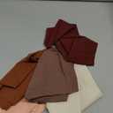 Thongs for Womens High Waisted Seamless for Women Underwear Sexy Breathable Panties 6 Pack (Medium)