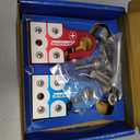 Kaas Lead Acid Battery Terminal Clamps, Positive and Negative Set, for SAE/DIN/EN Tapered Top Post, 4-Way Connectors, Compatible with 8AWG to 4/0 AWG, Includes OEM Top Post Adapter