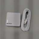 Essri MacBook Pro Charger,75W USB C Charger with Foldable Plug,Dual 75W Ports Fast Charging for MacBook Pro Air,iPad Pro,iPhone 17/16/15,Includes 10FT USB C to C Cables - White