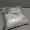 NEXHOME PRO 100% Organic Cotton Duvet Cover Queen Size, Linen Like Pleated Textured White Duvet Cover Set, 3pc Bedding Set with Zipper Closure, Soft, Lightweight and Breathable,90"x90", No Comforter