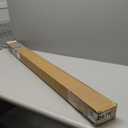 LazBlinds No-Drill Cordless Zebra Blinds - Dual Layer Light Filtering & Room Darkening, Free-Stop Lift, Easy Install, Day & Night Privacy with Valance for Window 46" W x 48" H, White