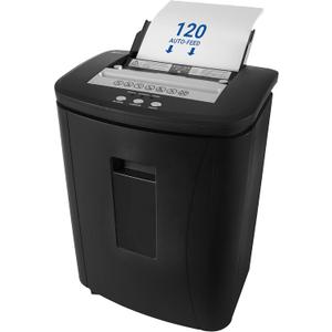 Royal Sovereign 120 Sheet Auto-Feed, Cross-Cut Shredder (RAF-C120), 20.9" x 14.2" x 10"