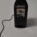 Hamilton Beach Smooth Touch Electric Automatic Can Opener Easy Push Down Lever, For All Standard-Size and Pop-Top, Extra Tall, With Bottle Opening Accessory and Built-In Knife Sharpener, Black