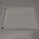 kenke for iPad 11/10th Gen Case with Keyboard 11/10.9 inch 2025 A16/2022, Detachable Wireless Bluetooth Keyboard Case Thin & Light with Built-in Left Side Pencil Holder, White Square Keycaps (Gray)