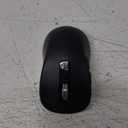 Wireless Mouse with 2 Bluetooth and 1 USB, 4-Way Scrolling, Full Size Mouse, Silent, Long Battery Life, Adjustable Cursor Speed, for Computer, Laptop, Tablets, iPad, Desktop, MacBook (Side Buttons)