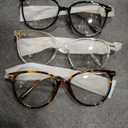 Gaoye Blue Light Blocking Glasses - Trending Round TR90 Frames, Metal Arms, UV400 Protection - Matching Soft Case