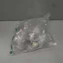 Qeirudu 16 Oz Round Bottom Clear Plastic Cups with Strawless Sip Lids, 50 Pack Disposable Iced Coffee Cups To Go Cups for Cold Drinks, Smoothie, Juice, Milkshake