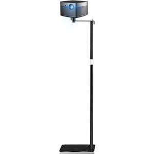 2-Be-Best Projector Stand - Compatible with Nebula, XGIMI, Halo & More - Adjustable Height 36-63in / 92-162cm - Black Floor Stand